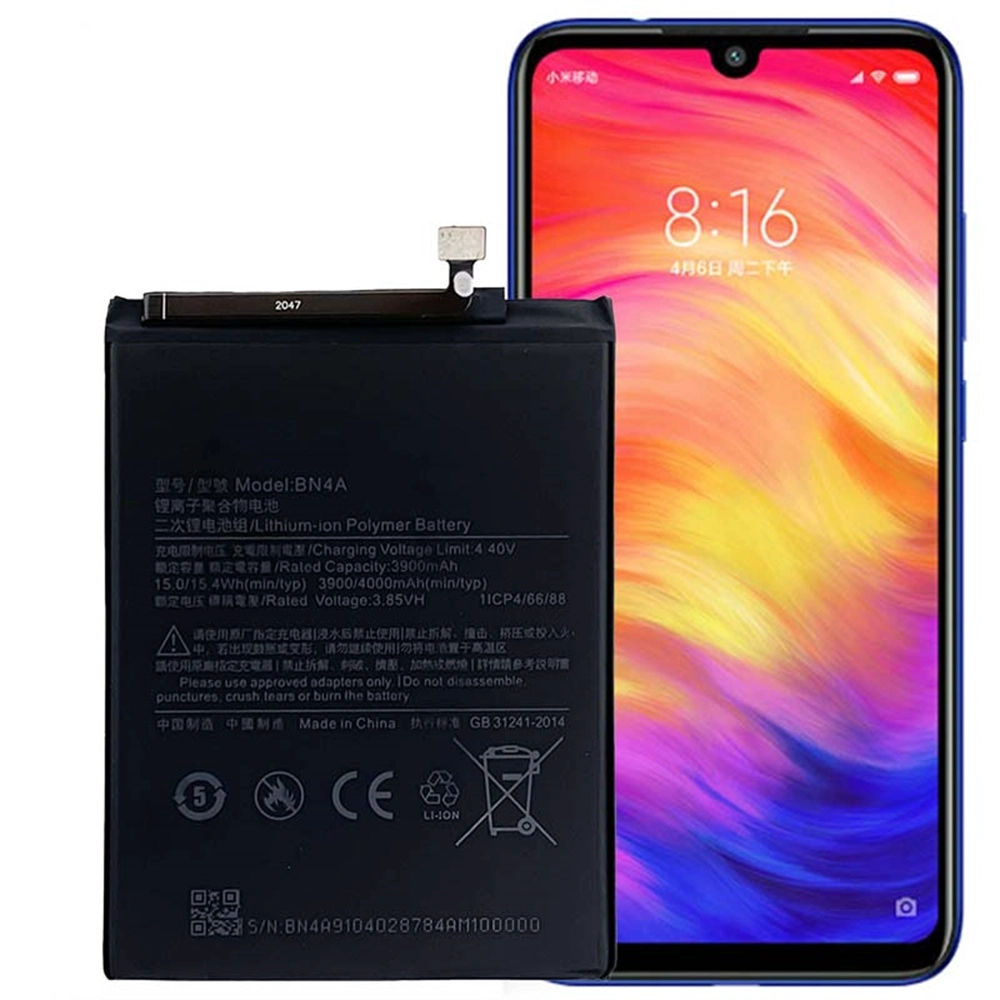 Battery Replacement For Xiaomi Redmi Note 7 Note 7 Pro Battery 4000Mah Bn4A