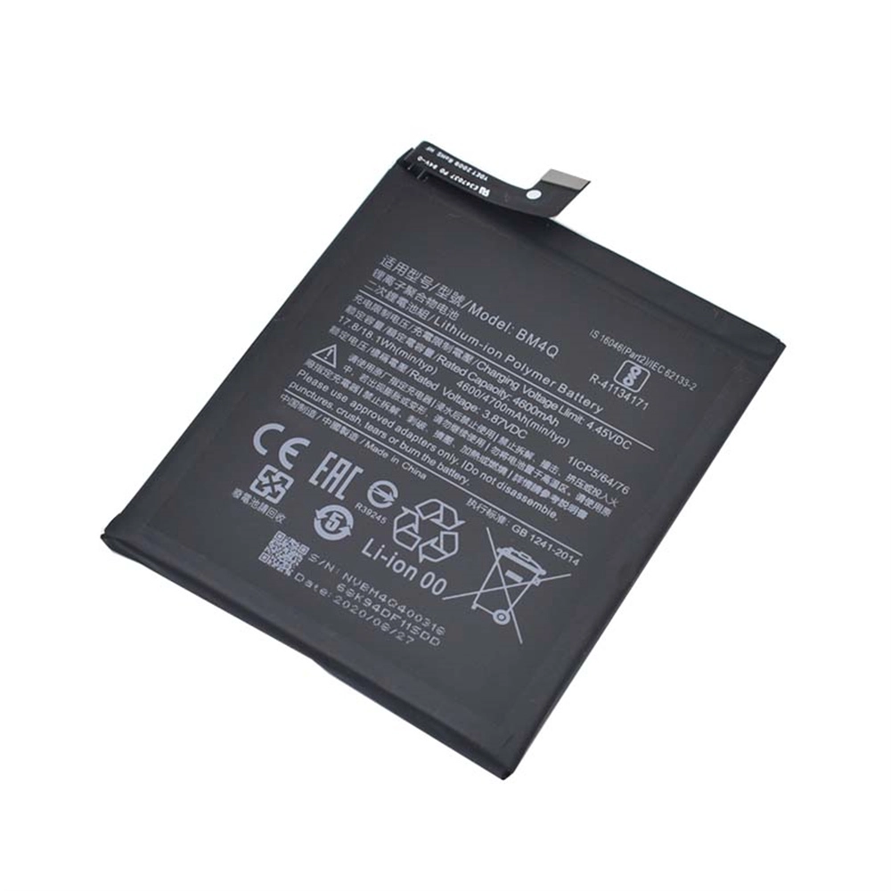 Cell Phone For Xiaomi Redmi K30 Pro Battery Replacement 4700Mah Bm4Q Battery