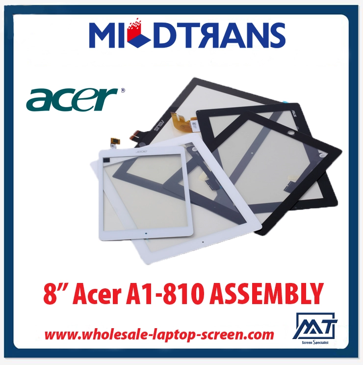 China wholesaler touch screen for 8 Acer A1-810 ASSEMBLY