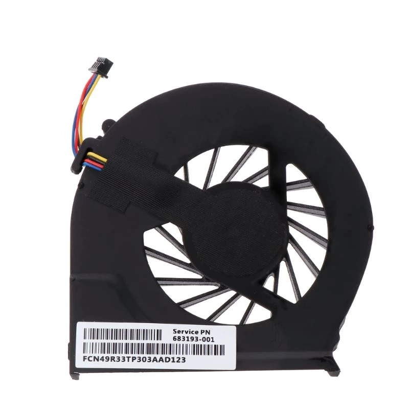 Ventilateur de refroidissement CPU CPU refroidisseur 4 broches Remplacement de l'ordinateur 5V 0.5A pour HP Pavilion G4-2000 G6-2000 G6-2100 G6-2200 G7-2000