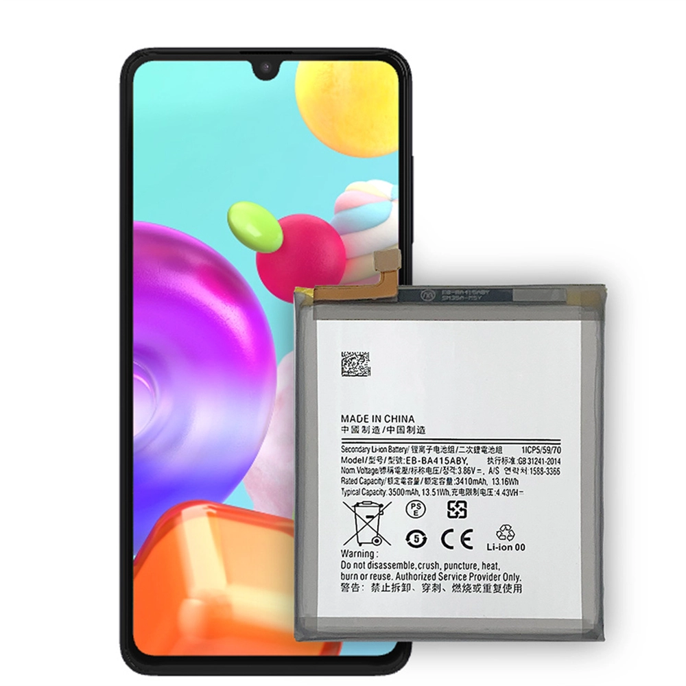 Eb-Ba415Aby 3.85V 3500Mah Battery For Samsung Galaxy A41 Cell Phone Battery Replacement