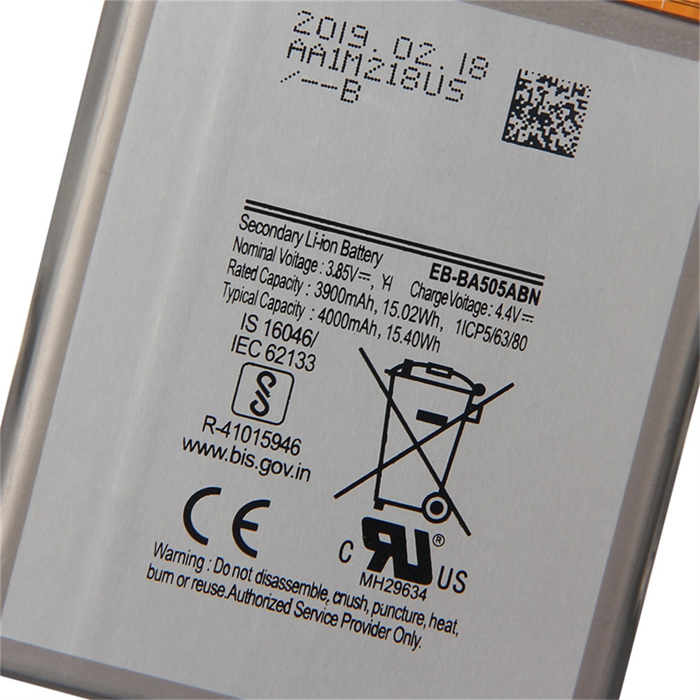 EB-BA505ABN 3.85V-Handy-Batterie für Samsung Galaxy A30S A30 A20 A20 A50 A505F SM-A505F