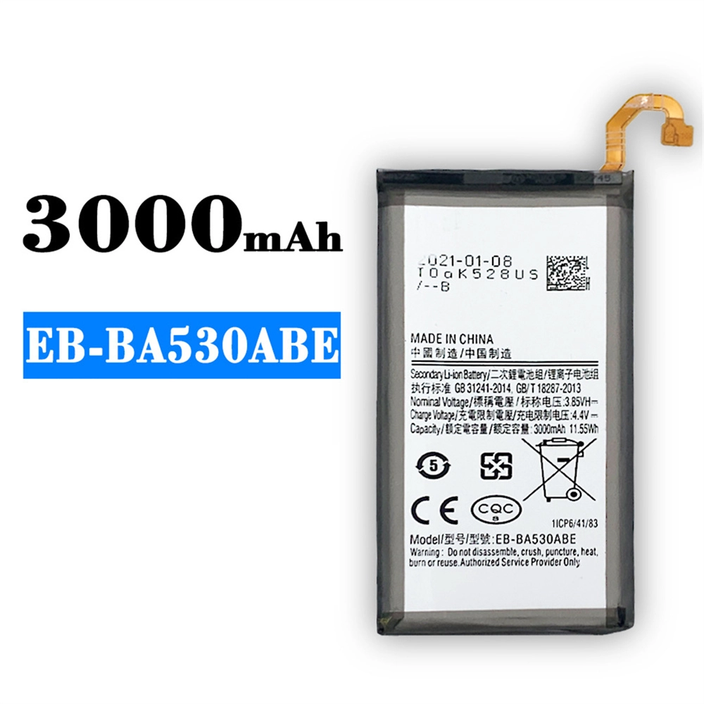 Eb-Ba530Abn 3000Mah Li-Ion Battery For Samsung Galaxy A530 A8 2018 Cell Phone Battery