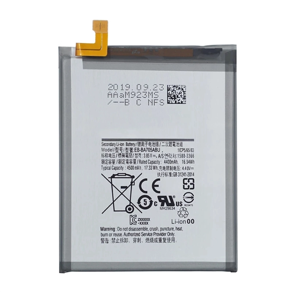 EB-BA705ABE 4400MAH LI-ION Batterie für Samsung Galaxy A70 Mobiltelefonbatterie