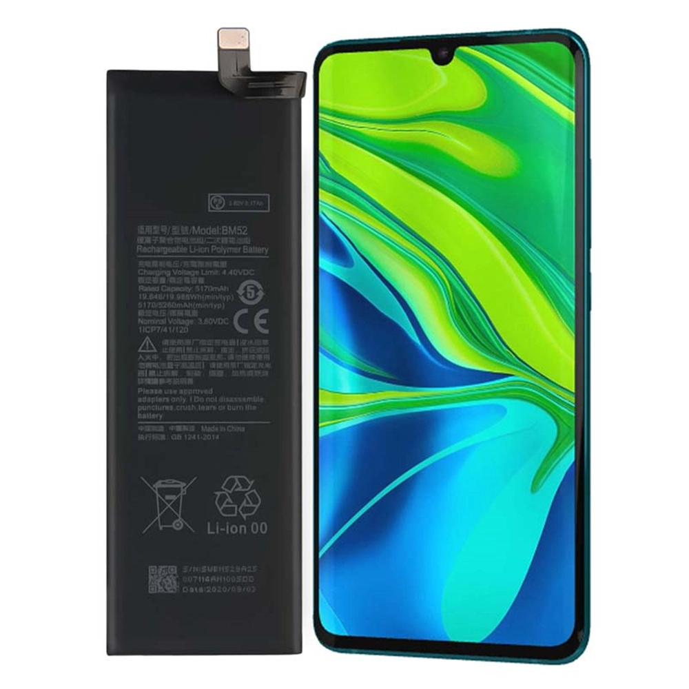Factory Price Hot Sale Battery Bm52 5260Mah Battery For Xiaomi Mi 10 Pro Battery