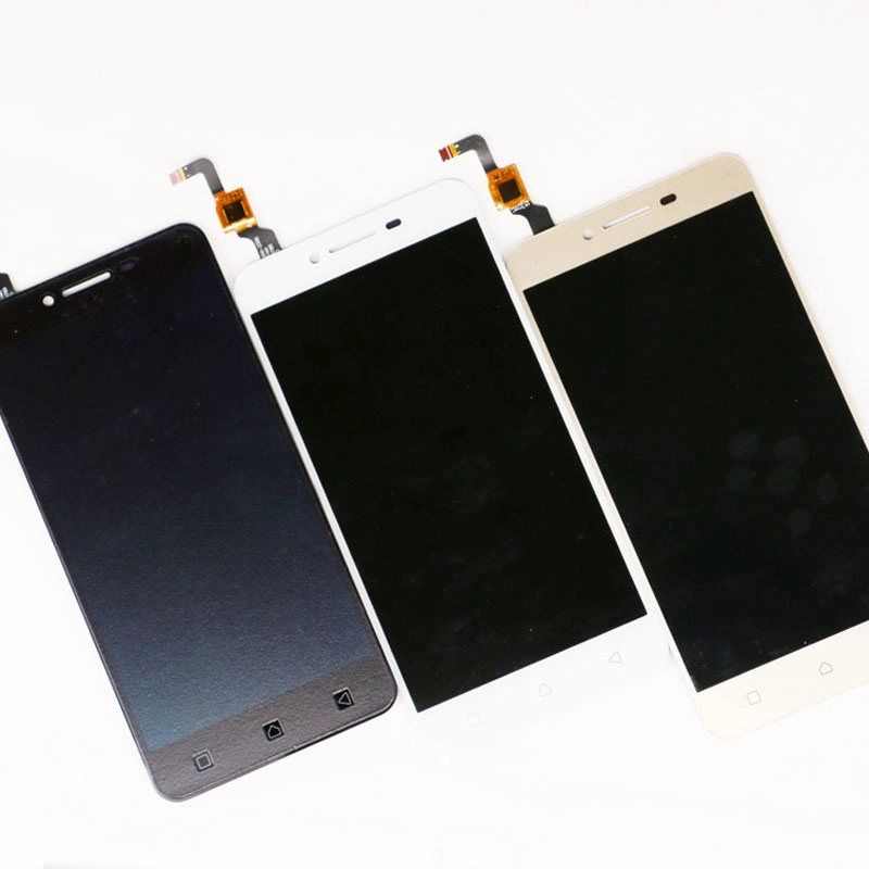 Para Lenovo Vibe K5 Plus A6020A46 LCD Telefone Touch Screen Digitador Assembly Branco / Preto / Ouro