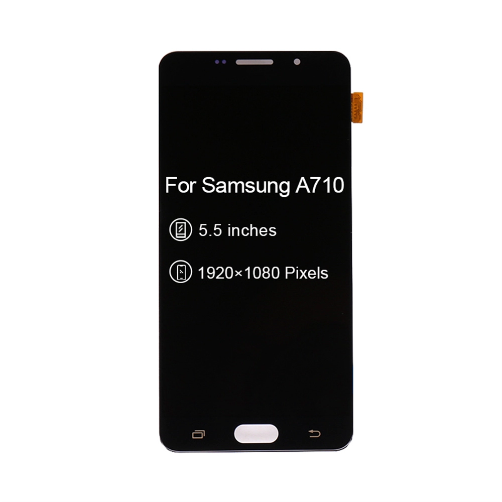 For Samsung A7 2016 A710 Oled Cell Phone Lcd Assembly Touch Screen Digitizer Replacement Oem
