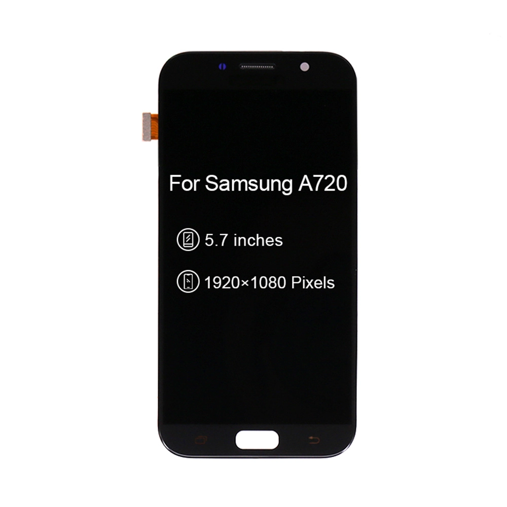 适用于三星Galaxy A7 2017 A720 OLED替换手机组装触摸屏数字化仪OEM