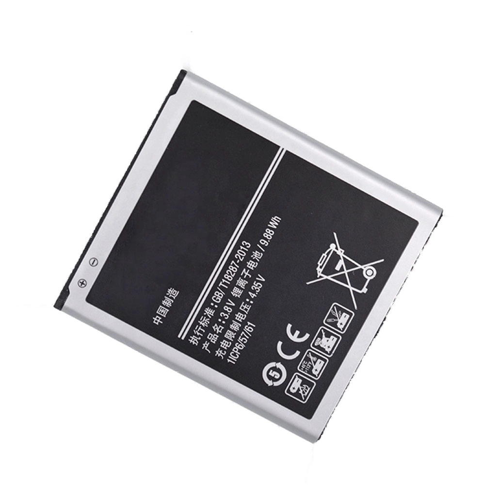 サムスンギャラクシーJ250 J2コアJ260 J3 J5バッテリーEB-BG530BBCの電話バッテリー