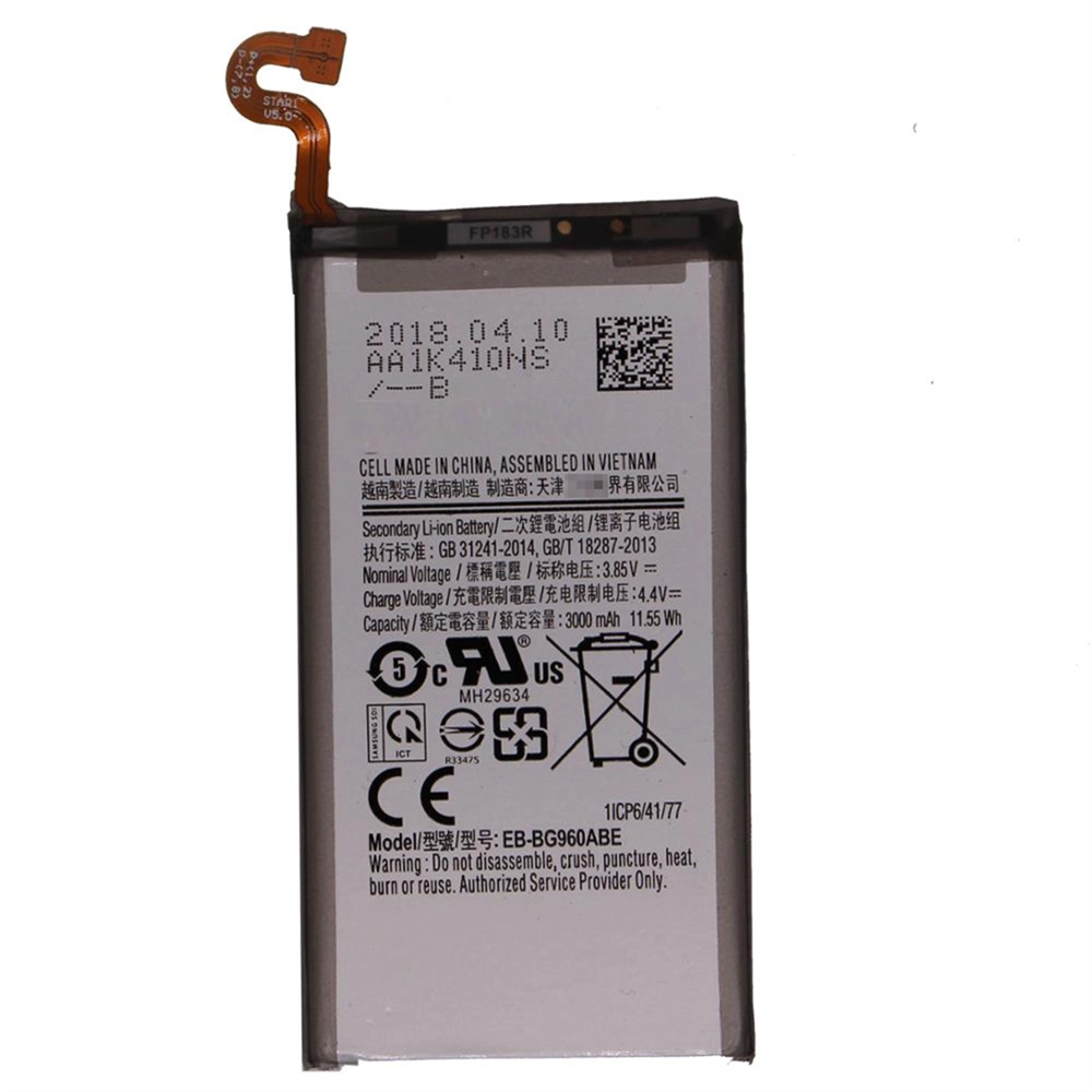 Für Samsung Galaxy S9 G960 Handy Batterie Ersatzteil 3.85V 3000mAh EB-BG960ABE