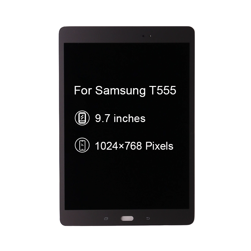 Samsung sekmesi için 9.7 T550 T551 T555 SM-T550 Ekran 9.7 inç LCD Dokunmatik Ekran Tablet Digitizer
