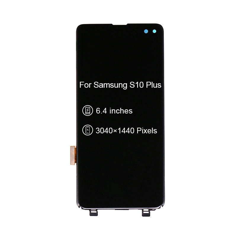 For Samsung s10 PLUS 6.4inch molbile phone touch screen OLED black