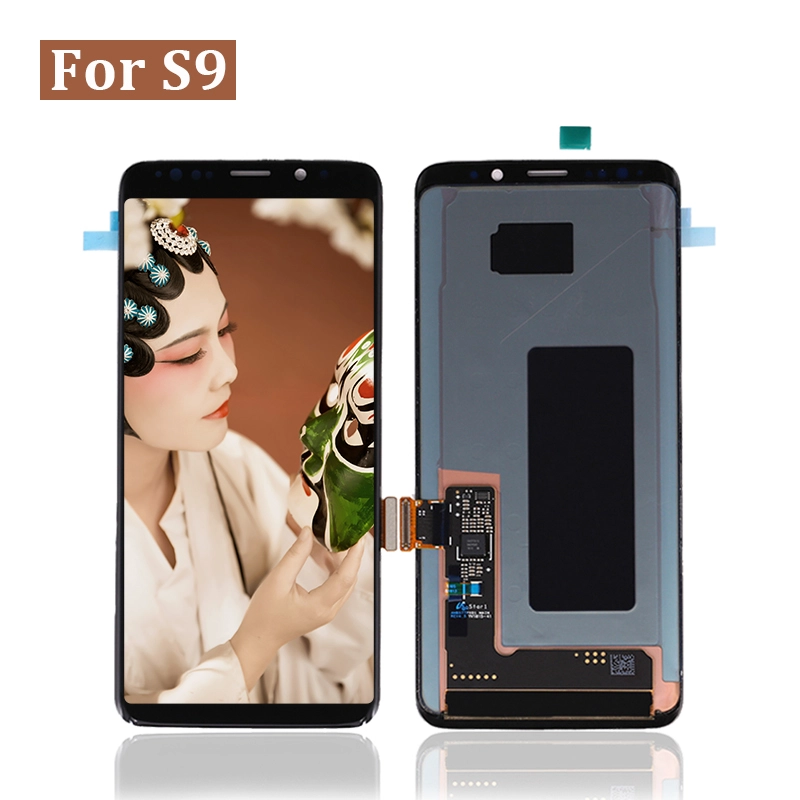 Para Samsung S9 LCD Touch Screeb Display Montagem Preto 5.8inch Tela OLED