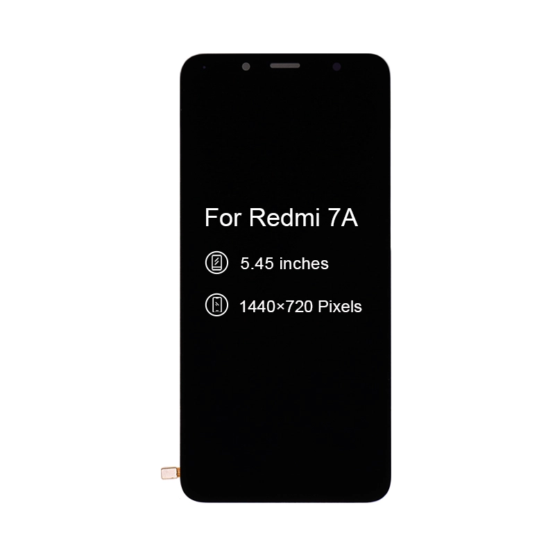 ل xiaomi redmi 7a lcd الهاتف المحمول التجمع شاشة تعمل باللمس أجزاء محول الأرقام 6.3 "الأسود