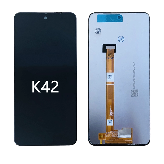 LG K42 K52 교체 화면 LCD 디스플레이를위한 고품질 프레임 휴대 전화 LCD 어셈블리