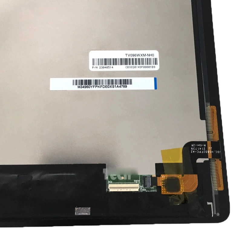 شاشة LCD عالية الجودة شاشة LCD 9.6 "ل TV096WXM-NH0 دفتر شاشة تعمل باللمس LED