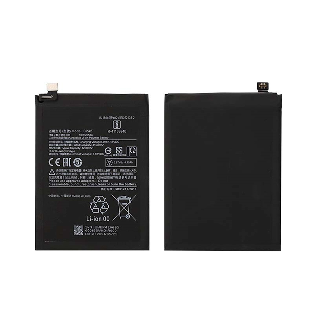 Xiaomi Mi 11 Liteバッテリー4150mahのためのホットセールバッテリーBP42