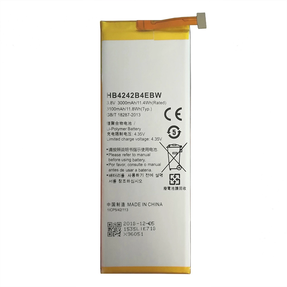 Heißer Verkauf Batterie HB4242B4EBW für Huawei Honor 6 Batterieersatz 3000mAh