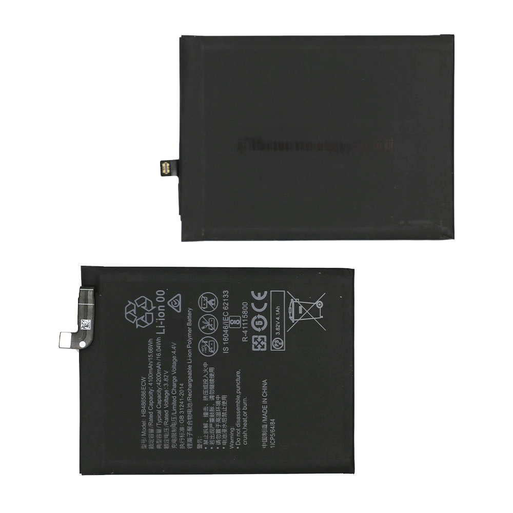 뜨거운 판매 배터리 HB486586EAWEI P40 라이트 E Y7P 2020 배터리 교체 4200mAh