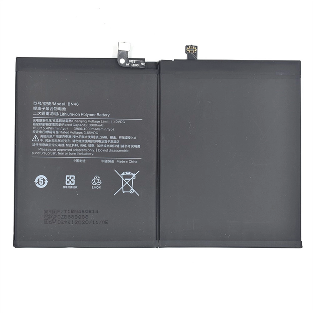 Xiaomi Redmi Note 8 Battery BN46電話バッテリの交換3900mahのための熱い販売