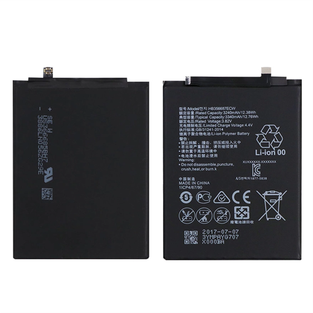 Hot Selling Factory Price Hb356687Ecw Battery For Huawei Honor 7X Battery 3340Mah