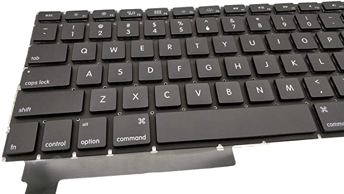 키보드 A1286 2009-2012 MB985LL MC986LL MC118LL MC372LL MC373LL MC721LL MC723LL MD318LL MD322LL MD103LL MD104LL 시리즈 노트북 블랙 미국 레이아웃