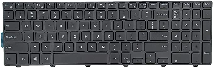 Teclado para Dell Inspiron 15 3000 5000 5000 3000 3000 3541 3552 3543 3551 3552 3558 3551 3552 3558 3551 3567 5542 5545 5758 5755 5758 5759 5752 5758 5759 5759, inspiron 17 5000 5748 5749 5755 5758 5749 5755 5758 5759