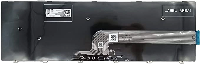 Teclado para Dell Inspiron 15 3000 5000 5000 3000 3000 3541 3552 3543 3551 3552 3558 3551 3552 3558 3551 3567 5542 5545 5758 5755 5758 5759 5752 5758 5759 5759, inspiron 17 5000 5748 5749 5755 5758 5749 5755 5758 5759