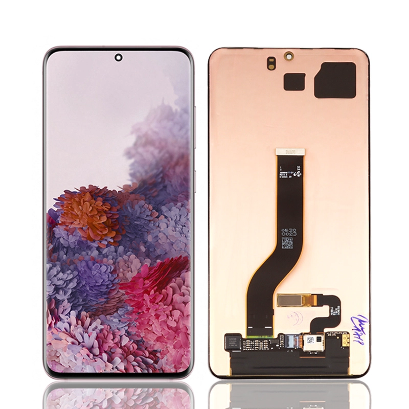 ЖК-дисплей Сенсорный экран Сборка замены для Samsung Galaxy S20 PLUS G985F / DS5G G9860 G986A 6,7 дюйма черный