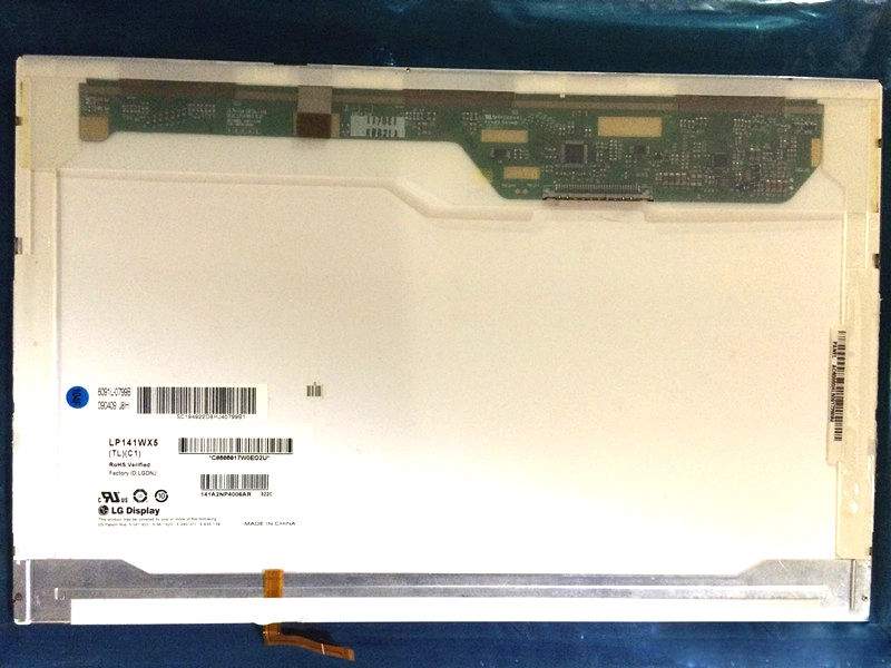 LCD LED Tela de exibição do laptop normal 14.1 "30pins LP141WX5-TLC1