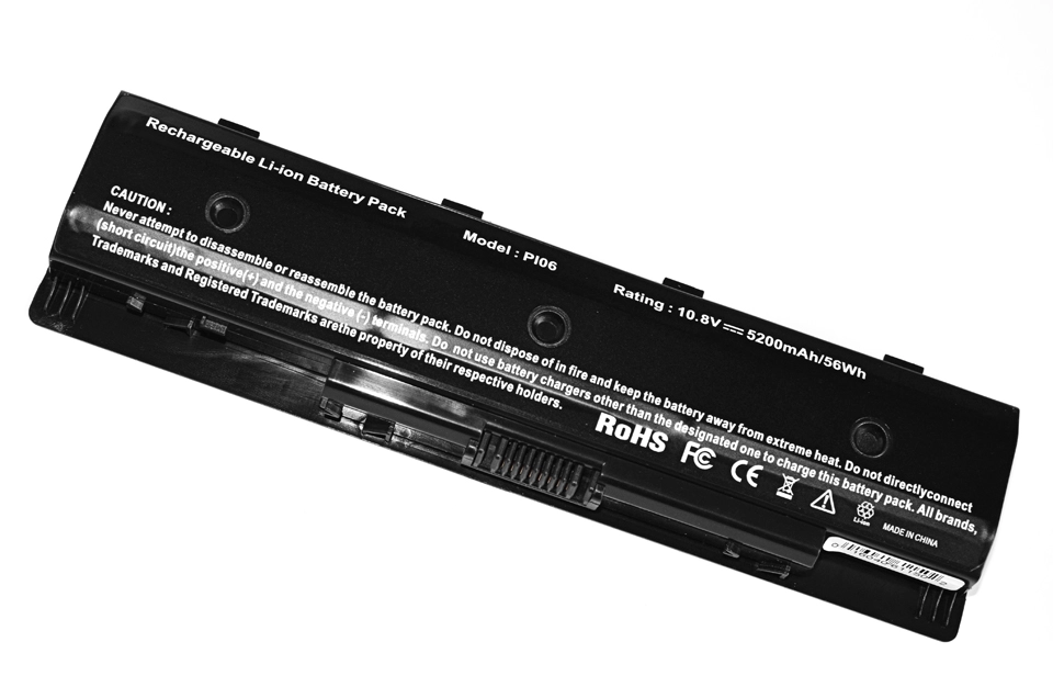 Laptop Battery for HP PI06 P106 710417-001 710416-001 HSTNN-LB4N Envy Pavilion TouchSmart 14 15 17 Notebook 10.8V 5200MAh