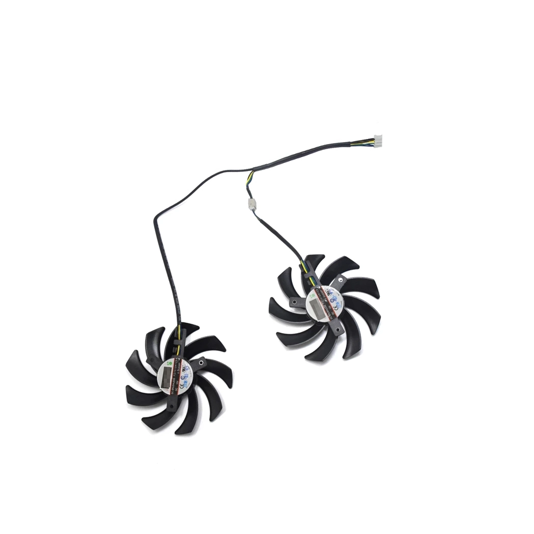 Laptop Fan Replacement Firstd FD7010H12S 75mm 4Pin 12V 0.35A for Graphics Video Card MSI R6790