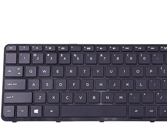 HP 파빌리온용 노트북 키보드 250 G3,255 G3,250 G2,255 G2 15-D 15-E 15-G 15-R 15-N 15-S 15-F 15-H 15-A 시리즈 프레임이있는 미국 키패드