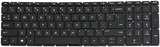 Laptop US Keyboard for HP 15-ac151dx 15-ac151tu 15-ac153tu 15-ac143dx 15-ac143wm 15-ac145ds 15-ac135ds series Without Frame