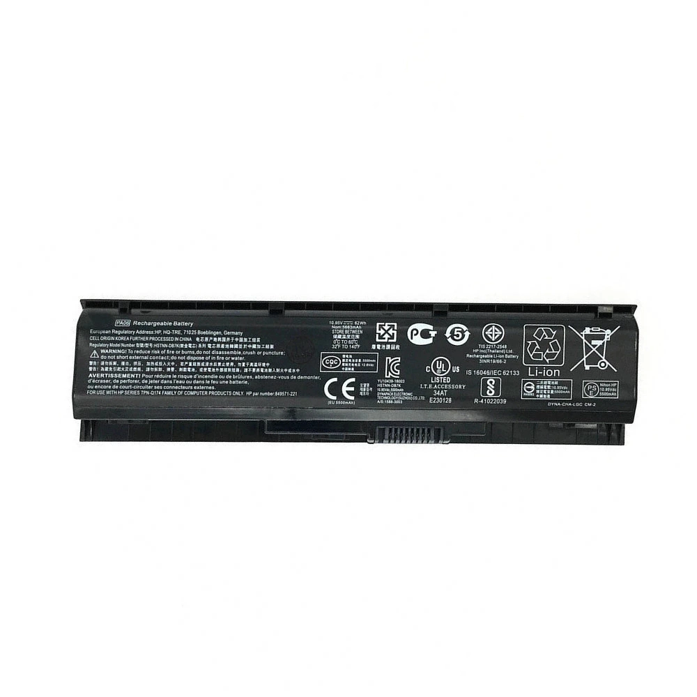 Bateria para laptop para HP Pavilion 17-W219NF Omen 17-W033DX 17-W043DX 17-W007ur 849571-221 849911-850 hstnn-db7k 849571-221 PA06 10.95V 31Wh