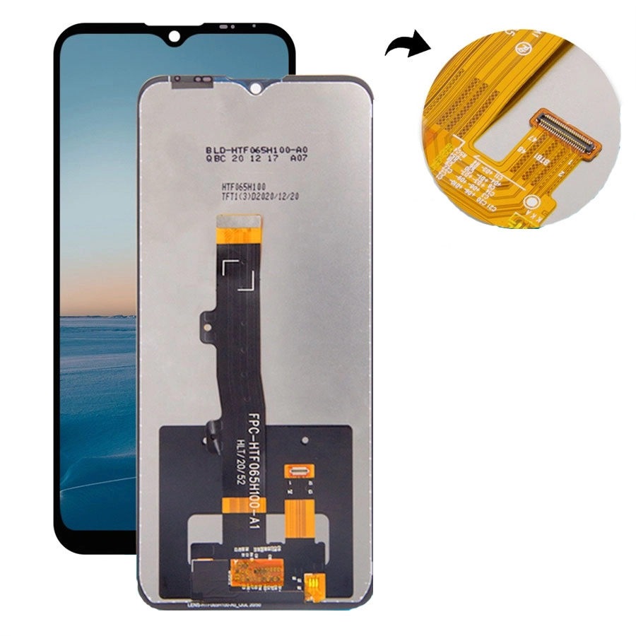 LCD Display Touchscreen Digitizer für Moto E7 Power XT2097-13 Mobiltelefon LCD-Montage schwarz