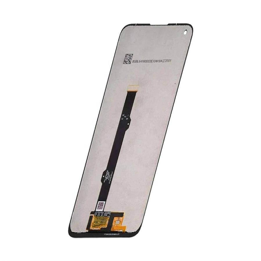 Montagem do digitador do telefone móvel da tela de toque do display do LCD para a substituição do LCD de Moto G8 Preto
