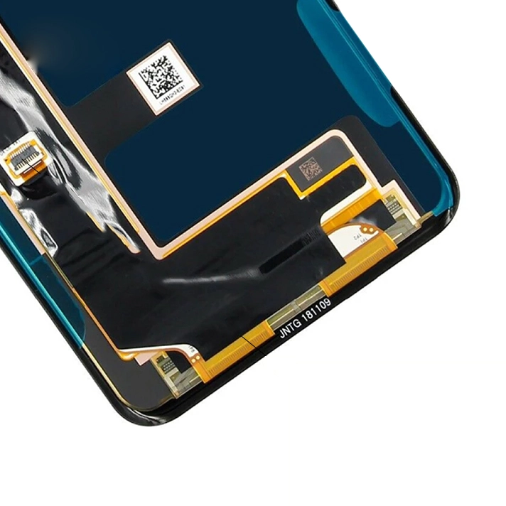 Display LCD com conjunto de digitador de tela de toque de quadro para LG G7 G710 telefone LCD branco / preto