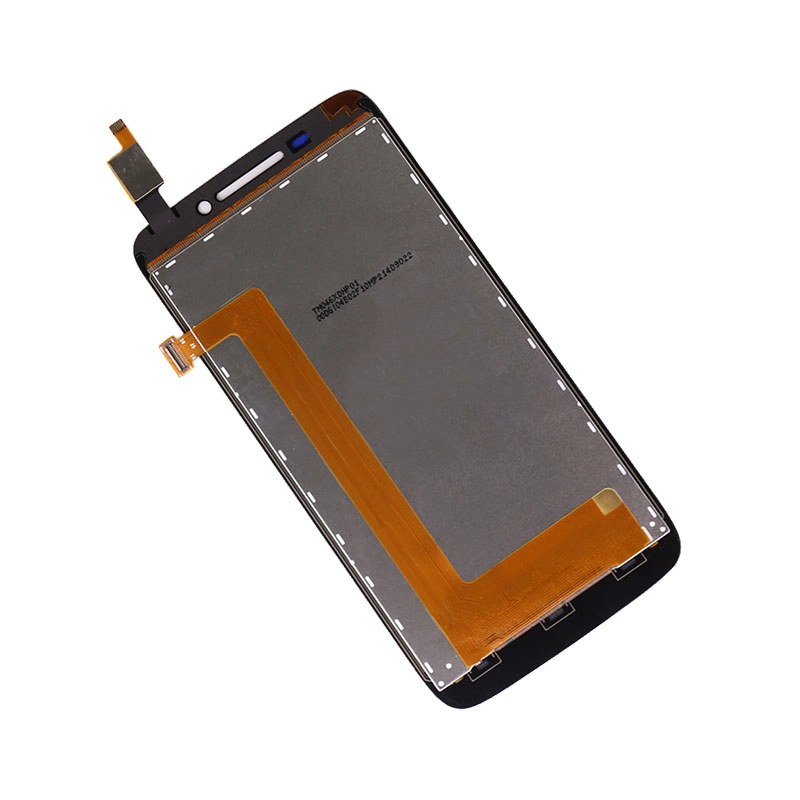 LCD Dokunmatik Ekran Digitizer Telefon Meclisi Yedek Parça Ekran Lenovo S650 4.7 "Siyah Beyaz