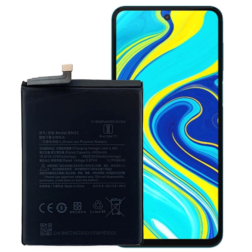 Li-Ion Battery For Xiaomi Redmi 9 3.87V 5020Mah Mobile Phone Battery Replacement