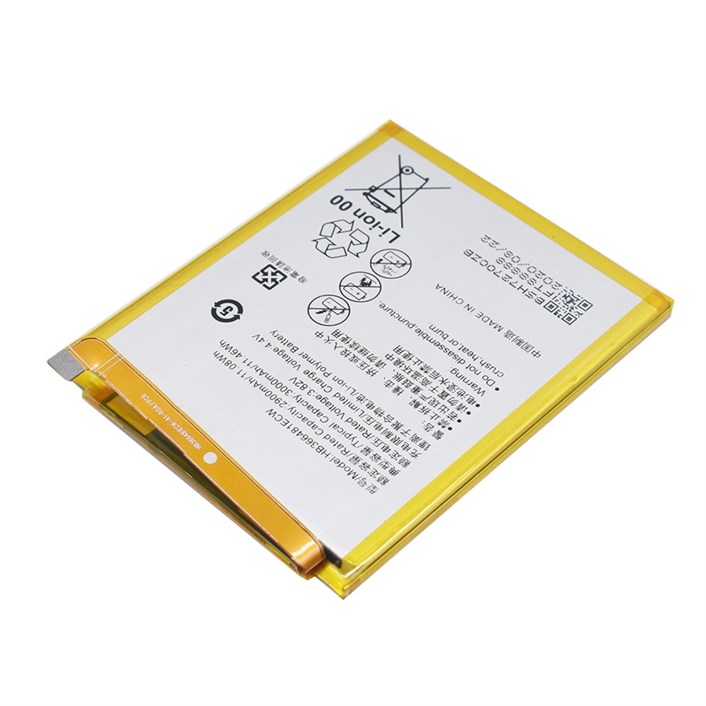 휴대 전화 배터리 HB366481ECW 3000mAh 3.8V 배터리 Huawei 명예 8 Lite P8 Lite 2017