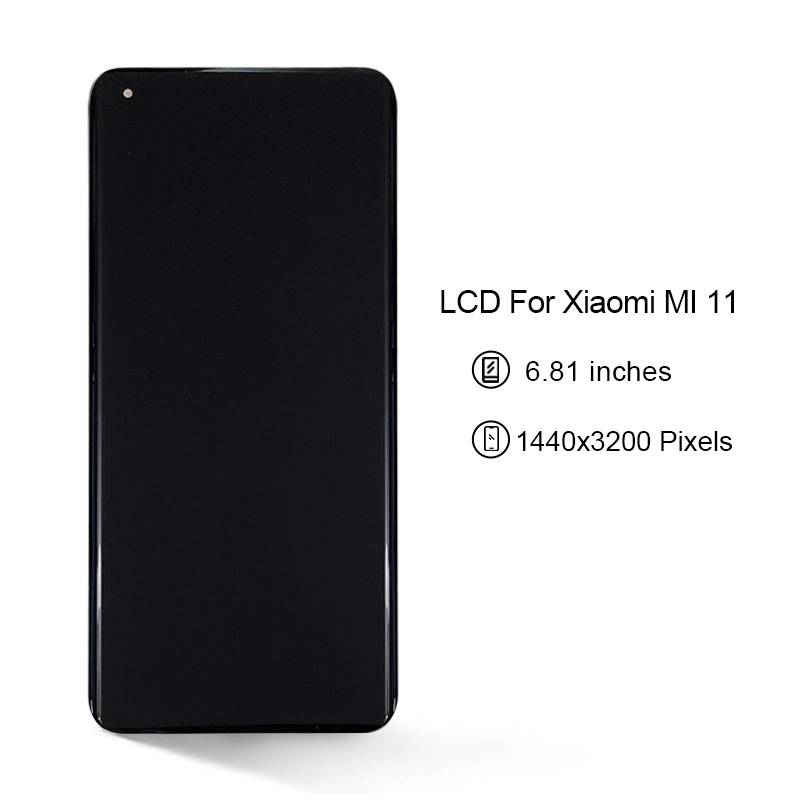 Mobiltelefon für Xiaomi MI 11 LCD-Anzeige mit Touchscreen-Digitizer-Montage-Zubehör