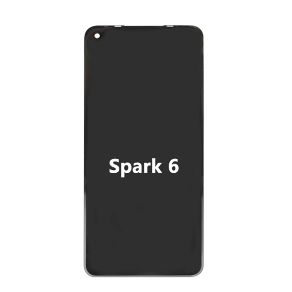Mobiltelefon-LCD-Display-Touchscreen-Digitizer-Baugruppe für TECNO KE7 Funken 6 LCD-Bildschirm