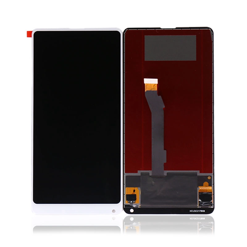 الهاتف المحمول lcd ل xiaomi mi mix 2 ثانية شاشة lcd لمس الشاشة محول الأرقام الجمعية الأسود / الأبيض