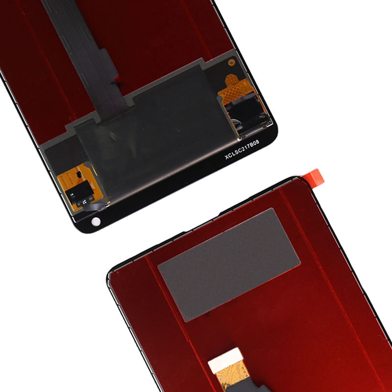 الهاتف المحمول lcd ل xiaomi mi mix 2 ثانية شاشة lcd لمس الشاشة محول الأرقام الجمعية الأسود / الأبيض