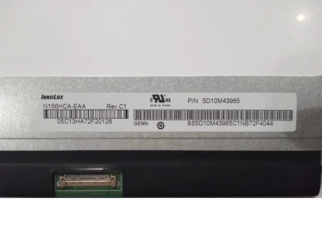 N156HCA-EAA 15,6 pouces LCD B156HAN02.1 NV156FHM-N47 LP156WF9 SPF1 SPF1