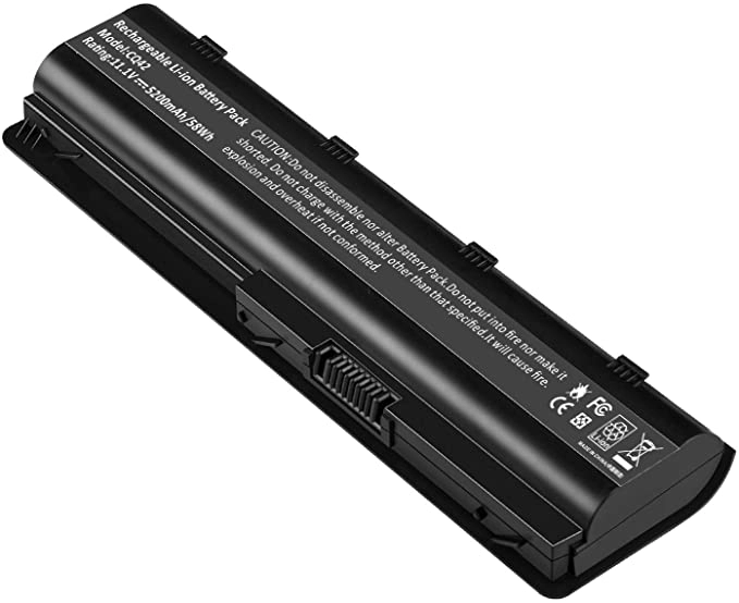 Bateria nova para HP Spare 593553-001, HP Compaq Presario CQ32 CQ42 CQ43, HP Pavilion DM4 G4 G6 G7 DV3-4000 DV5-2000 DV6-3000 DV7-6000, Compaq 435 436 10,8V 5200mAh