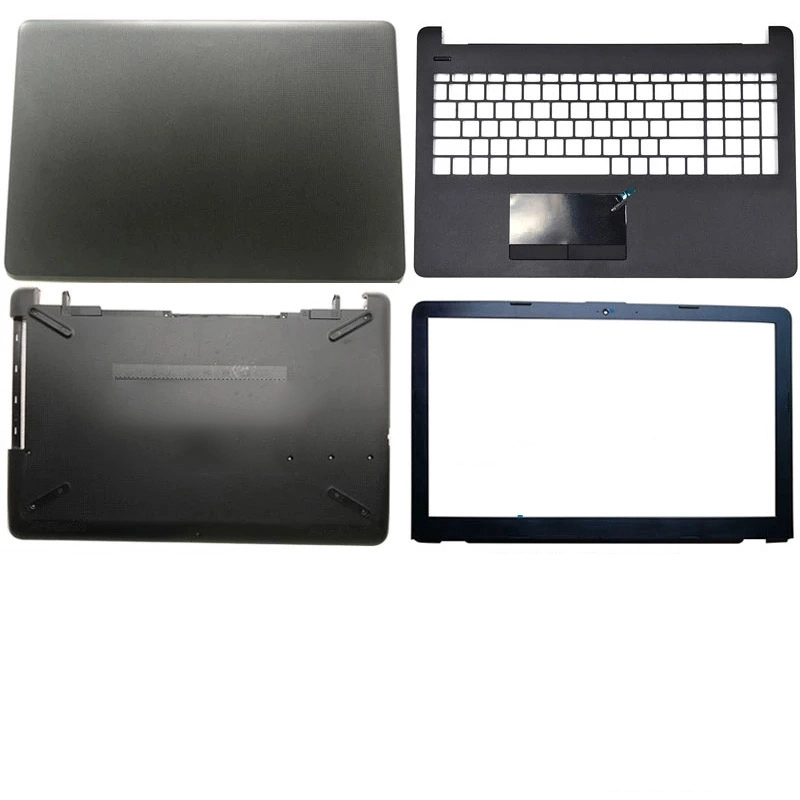 جديد كمبيوتر محمول LCD الغلاف الخلفي الجبهة الحافة Palmrest أسفل القضية ل HP 15-BS 15T-BS 15-BS 15-RA 15-RB 250 G6 255 G6 924899-001