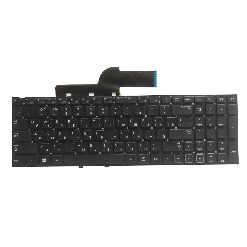 Nuovo russo per Samsung 300E5A 305E5A 300V5A 305E5A 300V5A 305V5A NP300 NP300E5A NP305A5A NP300V5A NP305A NP300V5A NP305V5A 300E5X RU Tastiera per laptop senza telaio