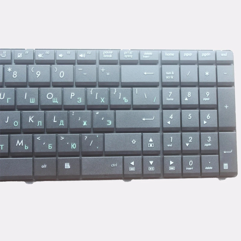 NEW Russian Keyboard for Asus K53 X55A X52F X52D X52DR X52DY X52J X52JB X52JR X55 X55C X55U K73B NJ2 RU Black laptop keyboard